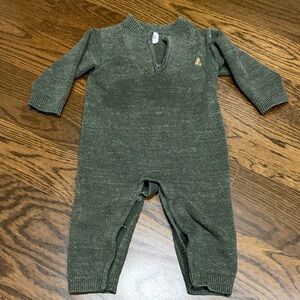 GAP Olive Knit Baby One Piece Sweater